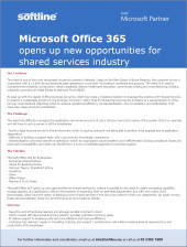 Microsoft Office 365 opens up new opportunities for shared services industry