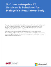 Softline enterprise IT Services & Solutions for Malaysia’s Regulatory Body